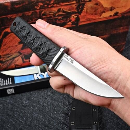 Sharp Mini Samurai Combat Knife Outdoor Tactical Military Fixed Blade Camp Self Defense Weapons Knives Hunting Survival Army