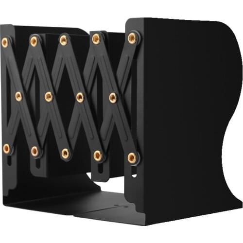Practical bookends, office accessories, telescopic bookends, book and magazine organizer, metal cartoon, book stand