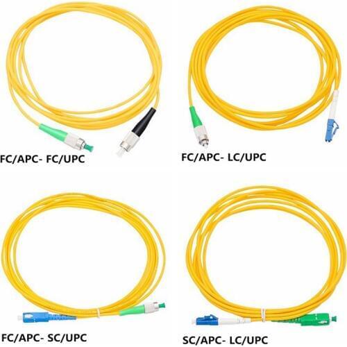 Radio and TV grade SC/APC-SC/FC/LC/ST UPC single mode single core 3 M 5 M 10 m fiber jumper tail