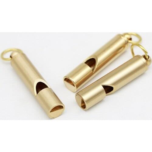 Outdoor Survival Tool Hunting Whistle Duck Pheasant Wild Duck Wild Hunting Brass Whistle Decoy Hunter Tool Survival Whistle