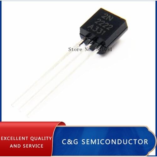 200PCS 2N2222A 2N2222 TO-92 NPN 40V 0.8A Transistor