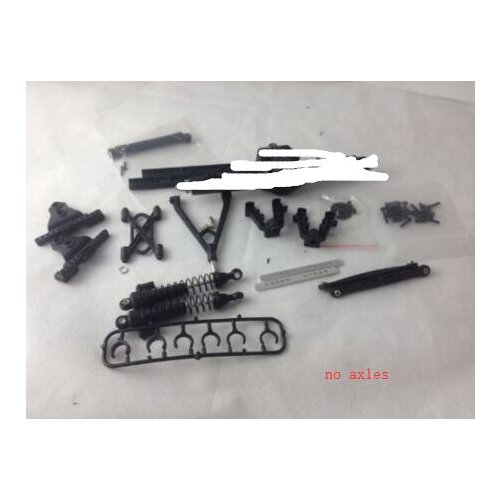 1/10 scale RC Rock Cralwer Conversion Kits 4x4 to 6x6 Kits (no axles, payment link)