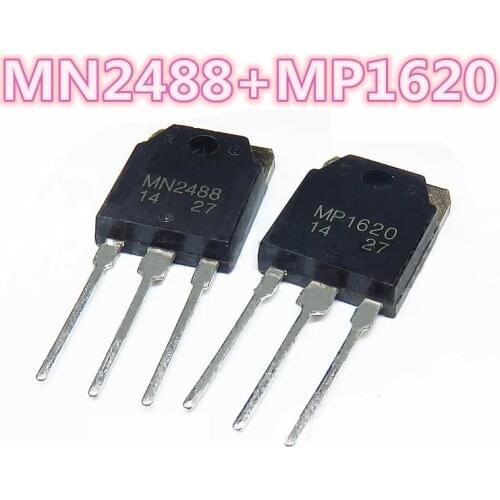 10 sets MN2488+MP1620 MN2488 MP1620 Audio power amplifier IC pairing tube TO-3P Tested good quality
