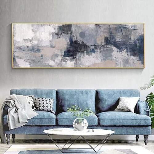 100% Hand Painted Simple Abstract Oil Painting On Canvas Thick Texture Modern Wall Art Painting For Living Room Home Decor