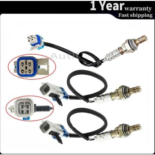 3pc For 2008 2009 2010 2011 Chevrolet Impala 3.5L 3.9L 4 Wires Oxygen Sensor Lambda Up / Downstream Auto Parts 234-4254 234-4668