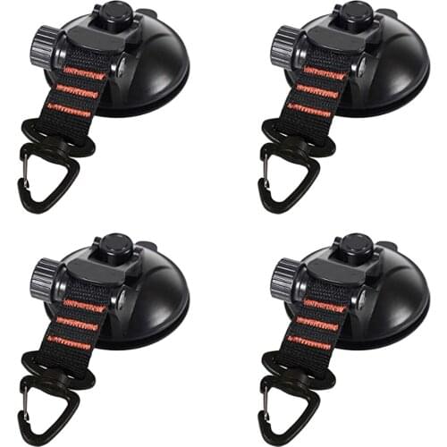 Car Mount Luggage Tarps Tents Anchor Heavy Duty Suction Cup Anchor Securing Hooks Car Camping Tarpaulin Accessories Easy Install