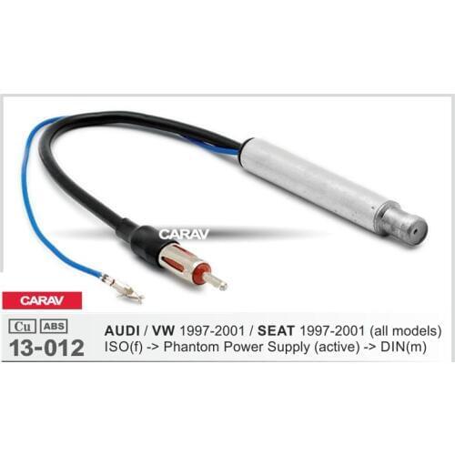 Carav 13-012 Car Stereo Radio Antenna Adaptor for SEAT