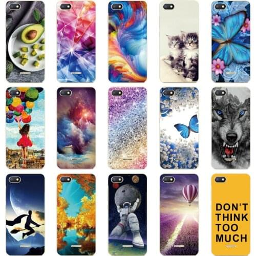 Case for Xiaomi Redmi 6A Case Cover Silicone Phone Case for Xiaomi Redmi 6A Cover Case Tpu Funda for Xiaomi Redmi 6A Coque
