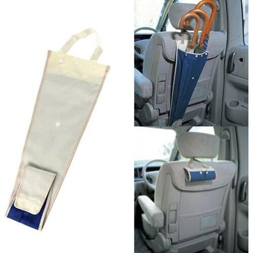Car Seat Wet Rain Umbrella Carrier Cover Waterproof Garden Furniture Bag Polyester Umbrella Storage Organizer Foldable Holder