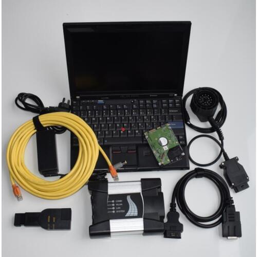 For BMW ICOM Next Diagnostic&Programming Tool ISTA P/D multi-languages 2020.12 software hdd 500gb laptop x201t i7 4g touch