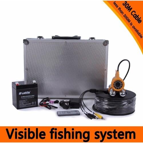 HD 600TVL Camera 30M Under-Water AV Endoscope With7 Inch LCD Display