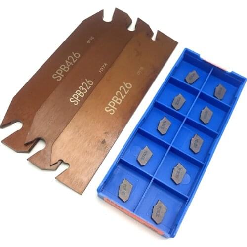 1pc SPB26 SPB32-3/-2/-4/5/-6 Grooving Blade for SP300 SP400 PC9030/NC3020/3030 Inserts grooving inserts