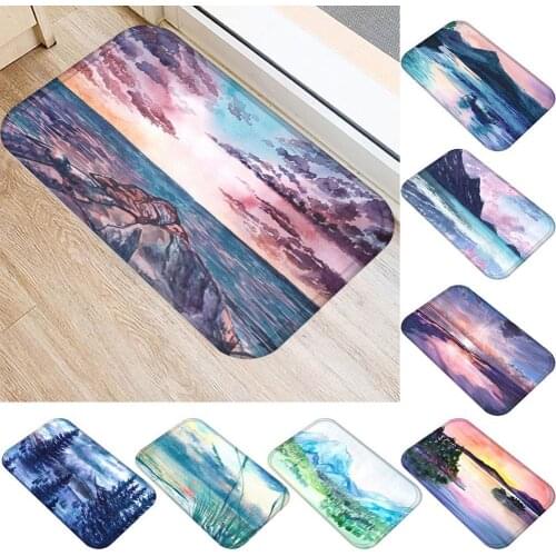 Marble Door Mat Hallway Balcony Kitchen Mats Cheaper Anti-slip Marble Modern Rug Living Room Bathroom Carpet Doormats Bath