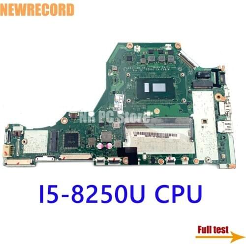 NEWRECORD NBGTP11001 NBH2B11004 NBGSW11001 C5V01 LA-E891P For acer A515 A515-51G laptop motherboard SR3LA I5-8250U main board
