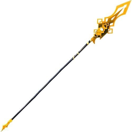 New Game Genshin Impact Zhongli/zhong Li Cosplay Prop 180CM PVC Spear Weapon Halloween Carnival Cosplay Party Props Accessories