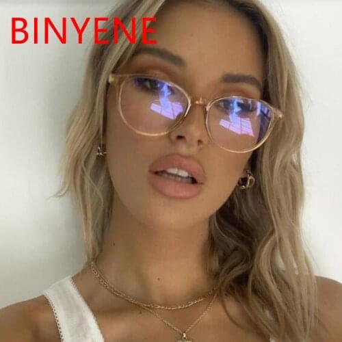 Optical Eye Glasses Frame Retro Transparent Round Ultralight Eyeglasses Simply Eyewear Frame Women Zero Points Armacao de oculos