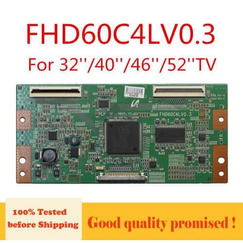 T con FHD60C4LV0.3 32'' 40'' 46'' 52'' board tv 32 40 46 52 inch Original Logic Board for Samsung LA40A610A3R ... Free Shipping