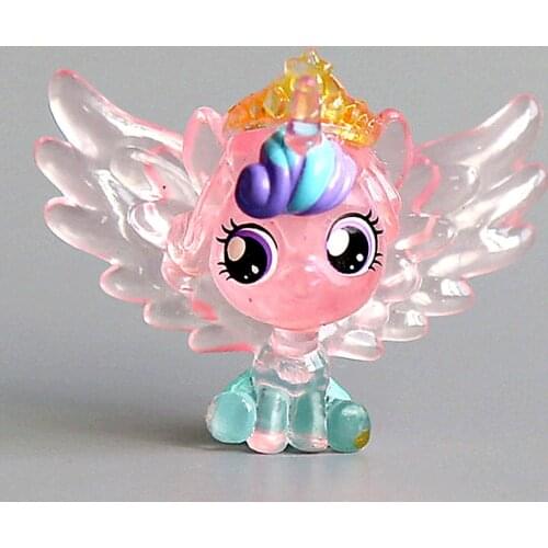 Rainbow horse cute ponis G4 Crystal Empire Translucent "BABY FLURRY HEART" (Family Moments)