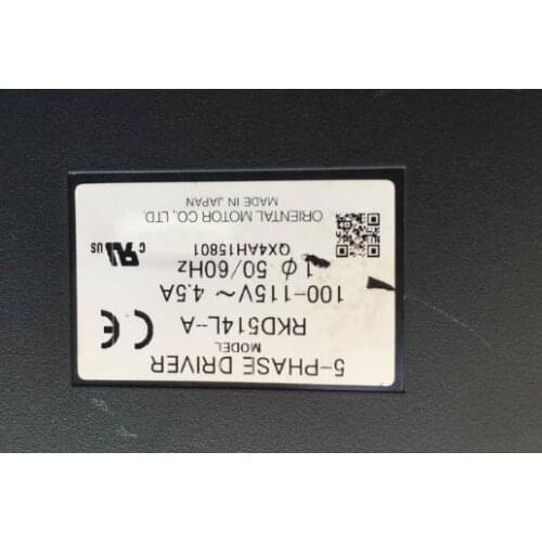 RKD514L-A STEPPER DRIVER, used in good condition . 80% appearance new , good working , free shipping
