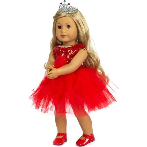 Cute screen skirt Fit With American Girl 18 Inch Doll Clothes And Accessories Dresses (Shoes are not included)