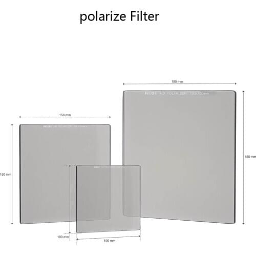 NISI CPL 150mm 100mm HD Diamonds Square Filter Glass Polarizer Insert Polarized Filter for Canon Nikon Sony DSLR Camera