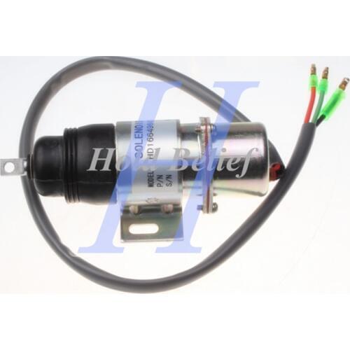 Stop Soleoid 4281719 for Hitachi Excavator EX12 EX15 EX22 EX25 EX30 EX35 EX40