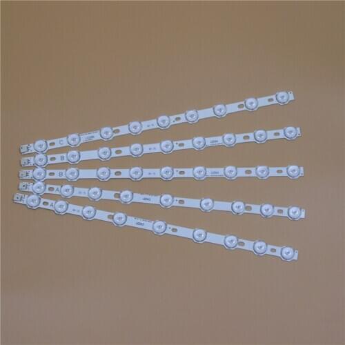 TV LED Bars For Celcus DLED39167FHD LED Backlight Strips Kit 9LED Lamps Lens 5 Bands 39FHD-CNDV 9FLHY168D 39PF3025D 39FHD-CNOV