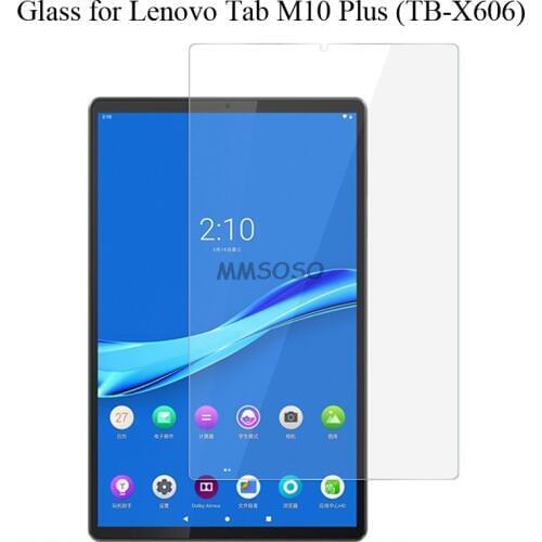For Lenovo Tab M10 Plus FHD Tempered Glass Screen Protector 9h Safety Protective Film on M 10 Plus TB-X606F TB X606F