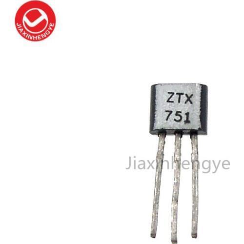 ZTX751 TO-92 PNP 60V 2A Original and New 50PCS/LOT