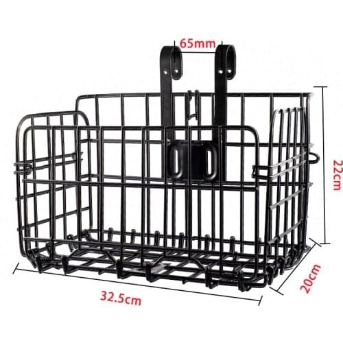 1.3kg Steel 24-29Inch Mountain Bicycle Front Basket Foldable Bicycle Front Baskets