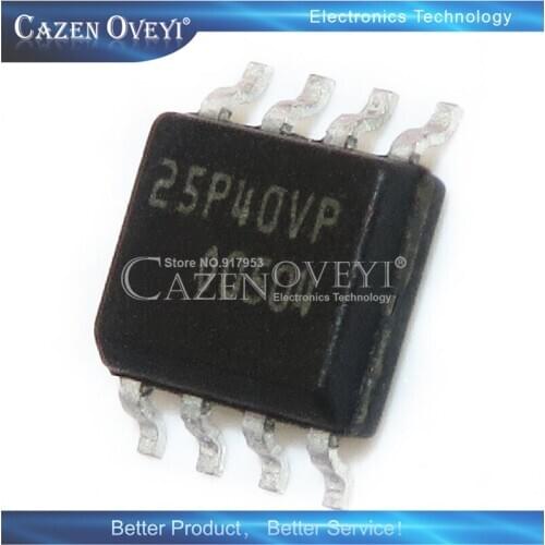 10piece M25P40-VMN6TP M25P40VMN6TP M25P40 25P40VP SOP-8 In Stock