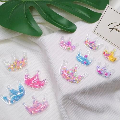 DIY Craft Supplies Sewing Accessories Cartoon Princess Transparent And Inflatable Quicksand Mold 10 Pieces. HG01