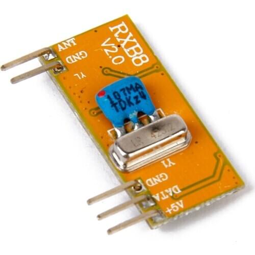 433M Wireless Remote Control Receiver Board Module DC 2.4V-5V RXB8 New