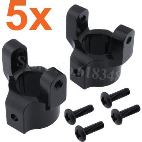 5 Pairs/Lot OEM AXIAL SCX10 1/10 Upgrade Parts Aluminum Chub C-Hub For 1:10 Rock Crawler SCX-10 SCX10-02 Metal OP