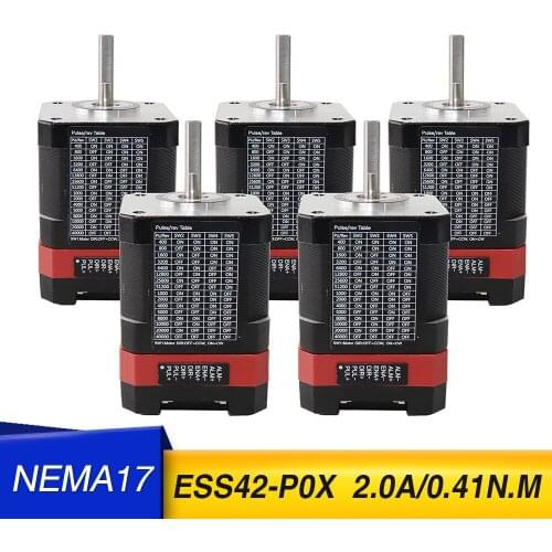 0.41Nm Servo-stepper motor ESS42-P0X-40MM Closed loop Integrated Stepper servo motor with driver& drive Hybrid servo motor