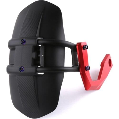 Motorcycle Accessories CNC Aluminum Alloy Plastic Rear Wheel Fender Splash Mud Dust Guard Mudguard For Kymco AK550 AK 550