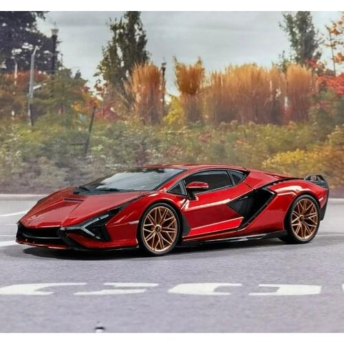 Bburago 1:18 NEW Scale Lamborghini Sián FKP 37 Alloy Luxury Vehicle Diecast Cars Model Toy Collection Gift