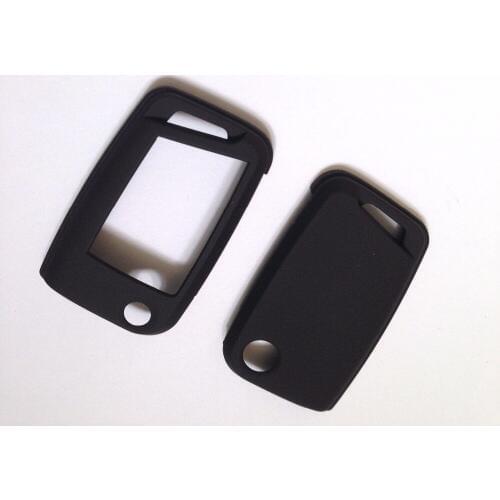 Black Hard Plastic 5G0 Keyless Remote Key Fob Flip Key Protection Case Cover 3 Button For VW MK7