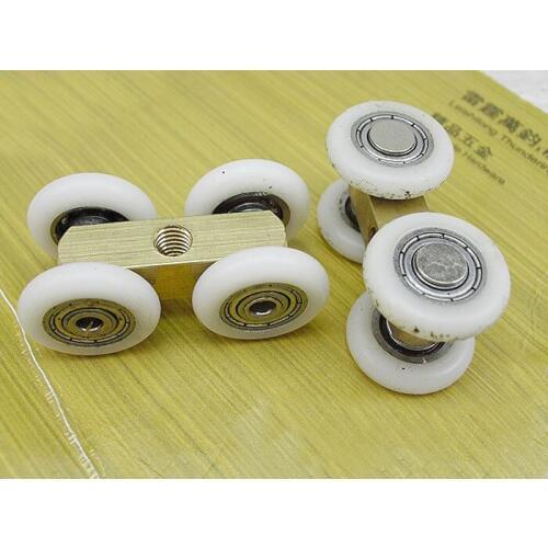 Shower Room Sliding Door Wheel Hanging Pulley