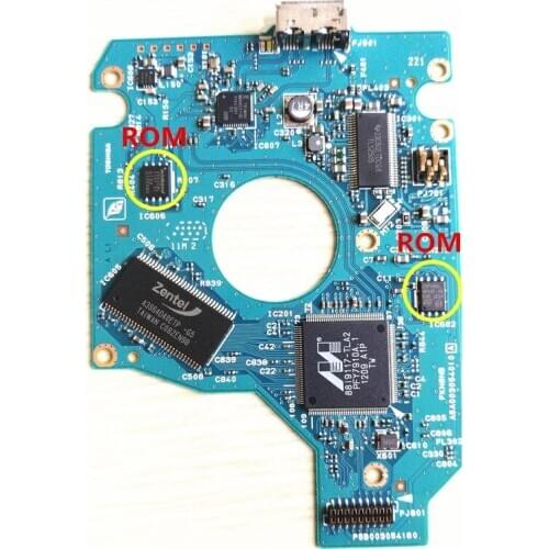 Hard drive PCB controller G003054A for Toshiba 2.5 inch USB 3.0 hdd data recovery hard drive repair