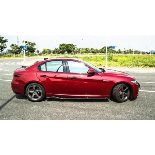 Suit For Romeo Alfa Giulia Refitted Small Surround Carbon Fiber Shovel Clover Side Skirt
