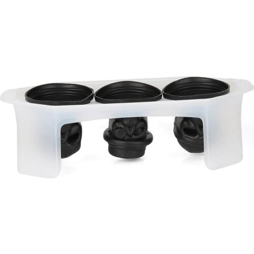 Creative Silica Gel Ice Lattice Mold Unique Modeling Silica Gel and Plastic Bracket Skull Ice Lattice