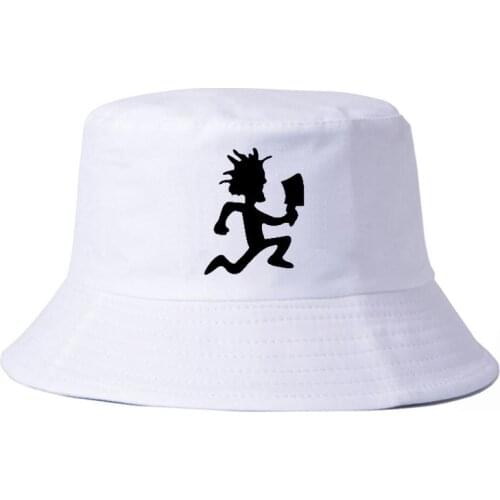 Summer Insane Clown Posse Bucket Hats shading flat caps outdoor fishing hunting fisherman sunscreen folding cap