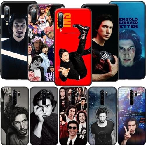 GX11 Adam Driver Soft Silicone Case for Redmi Note 4X 5 5A Prime 6 6A 7 7A 8 8A 8T 9 9A 9C 9S Pro Lite