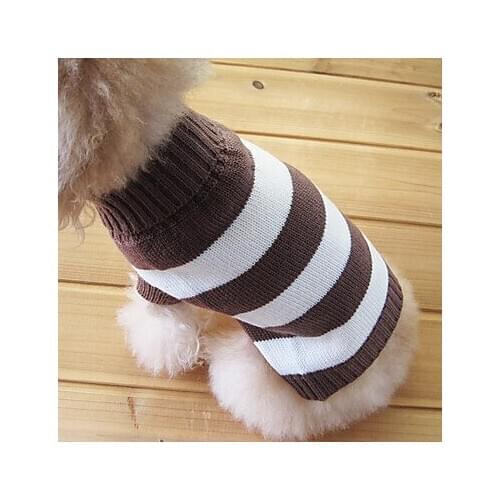 Puppy Clothes Dog Sweater Dog Cloths Pet Clothes Flexible Warm Dog Winter Clothes for Small Dogs