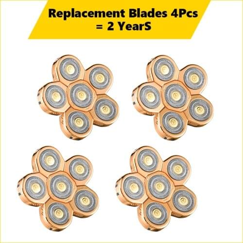 Original Razor Blades Men Shaving For Men Face Shaver Head Floating Head Waterproof Stainless Steel Razor Blade