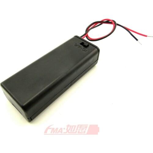 Battery Holder Plastic Case For 1-4 AA Rechargeable cells connected in series