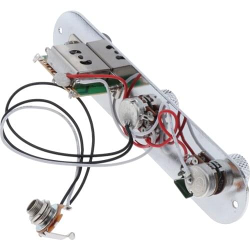 1pc Guitar Pre-wired Control Plate 3 Switch For Electric Guitar Parts