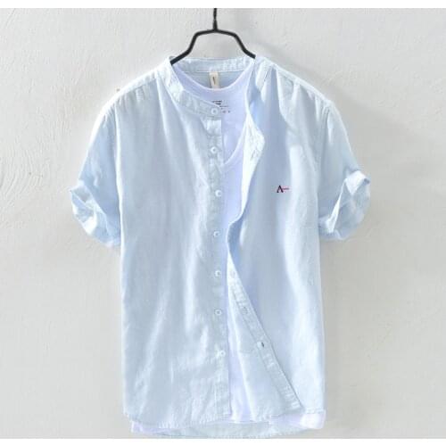 RESERVA ARAMY Mens Linen Shirts