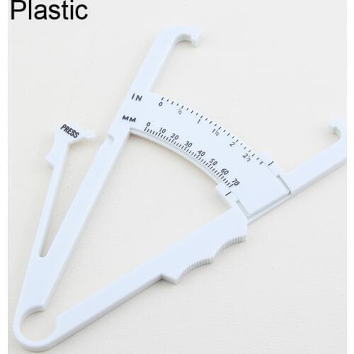 Fat clip Fat caliper skinfold Thickness gauge body fat measuring instrument Sebum forceps skin fat measuring clamp Double scale
